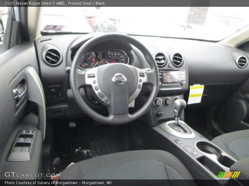  2015 Rogue Select S AWD Black Interior