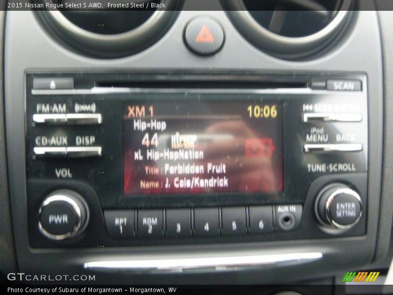 Frosted Steel / Black 2015 Nissan Rogue Select S AWD
