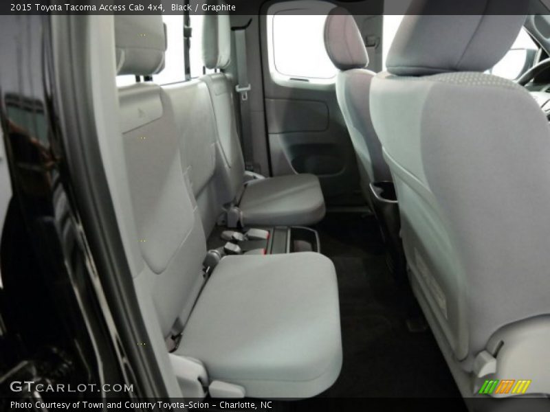 Rear Seat of 2015 Tacoma Access Cab 4x4