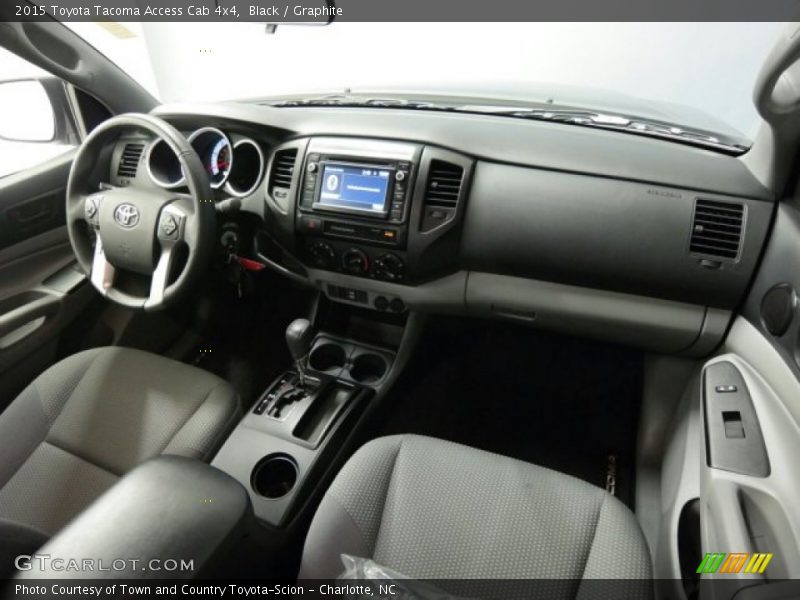 Black / Graphite 2015 Toyota Tacoma Access Cab 4x4
