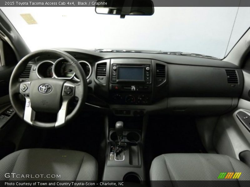 Black / Graphite 2015 Toyota Tacoma Access Cab 4x4