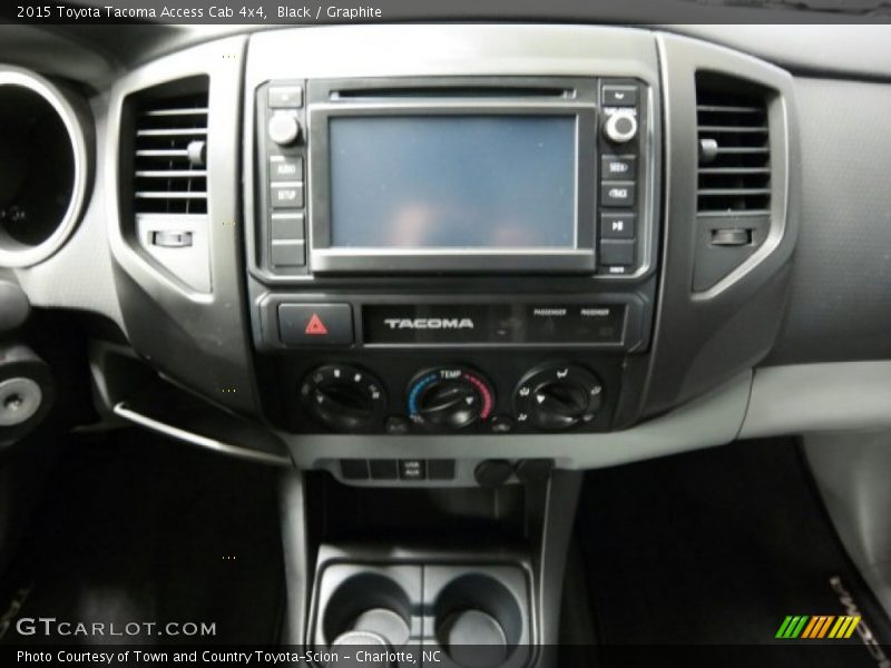Black / Graphite 2015 Toyota Tacoma Access Cab 4x4