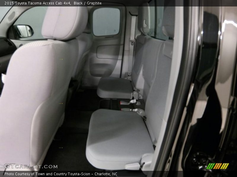 Rear Seat of 2015 Tacoma Access Cab 4x4