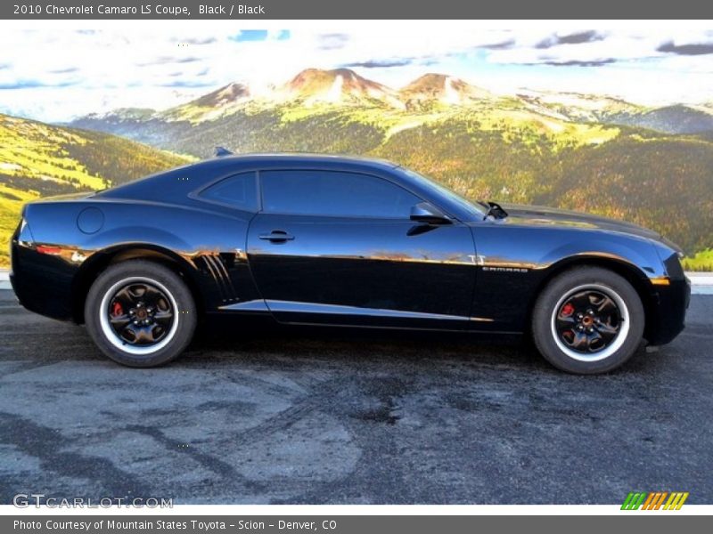 Black / Black 2010 Chevrolet Camaro LS Coupe