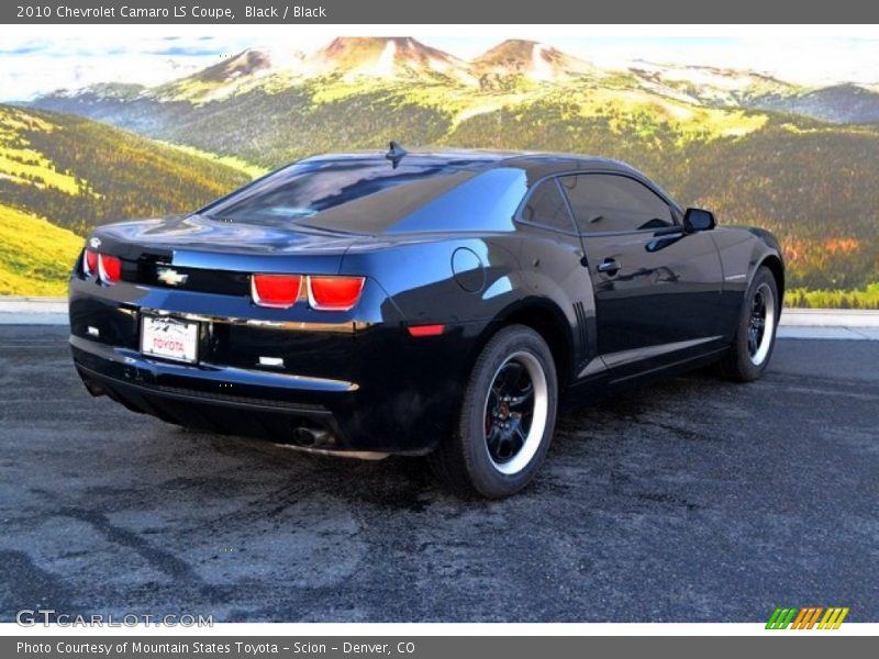 Black / Black 2010 Chevrolet Camaro LS Coupe
