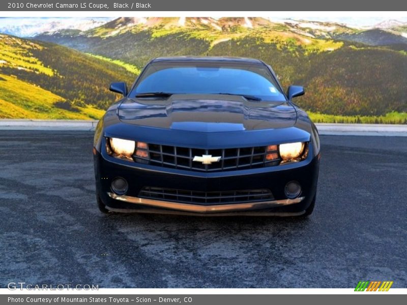 Black / Black 2010 Chevrolet Camaro LS Coupe