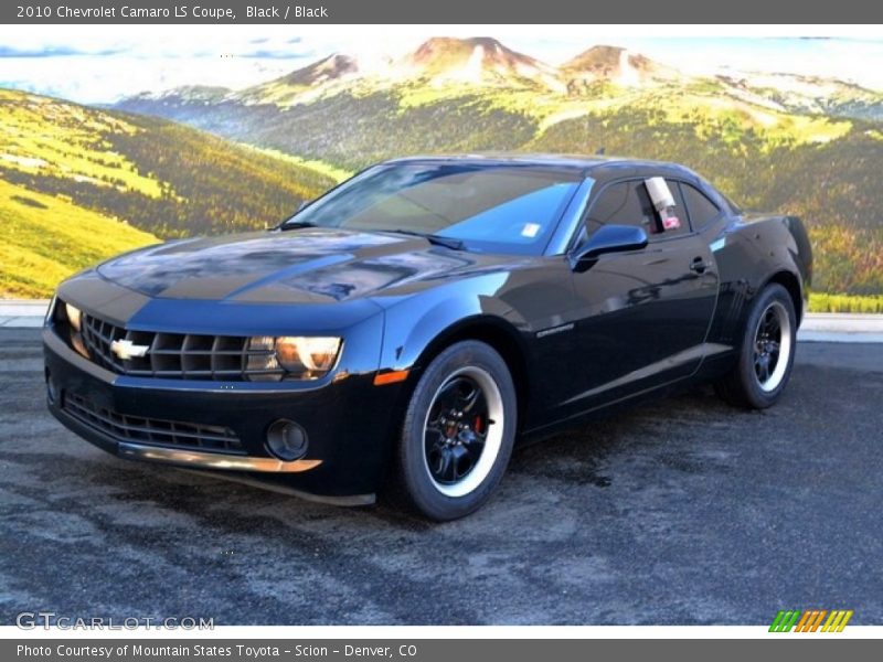 Black / Black 2010 Chevrolet Camaro LS Coupe