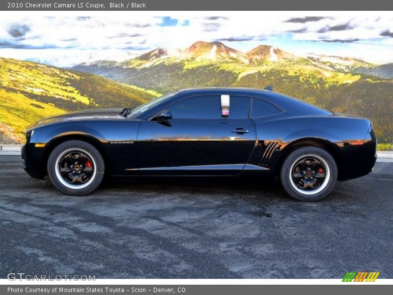 Black / Black 2010 Chevrolet Camaro LS Coupe