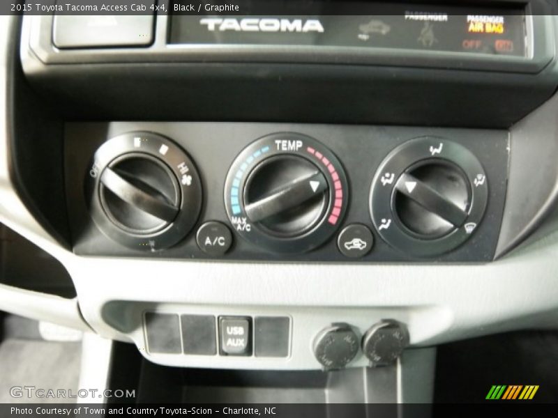 Controls of 2015 Tacoma Access Cab 4x4