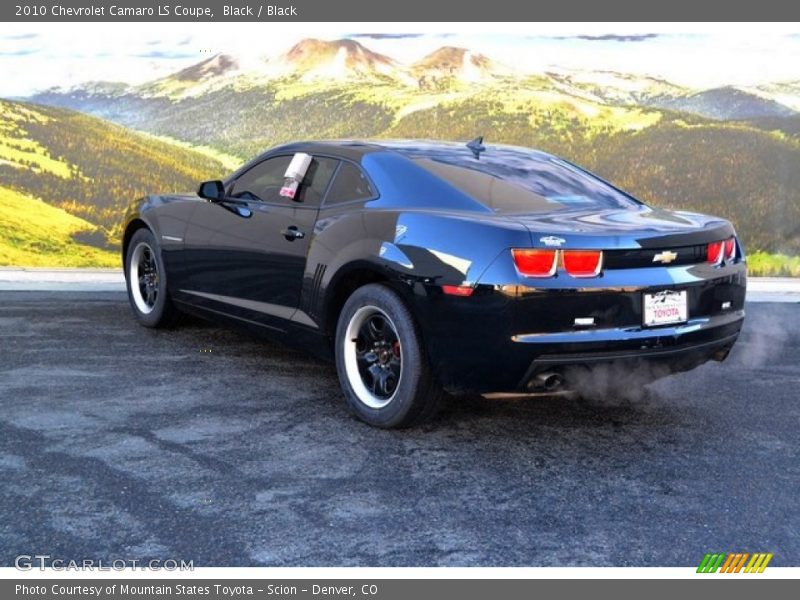 Black / Black 2010 Chevrolet Camaro LS Coupe