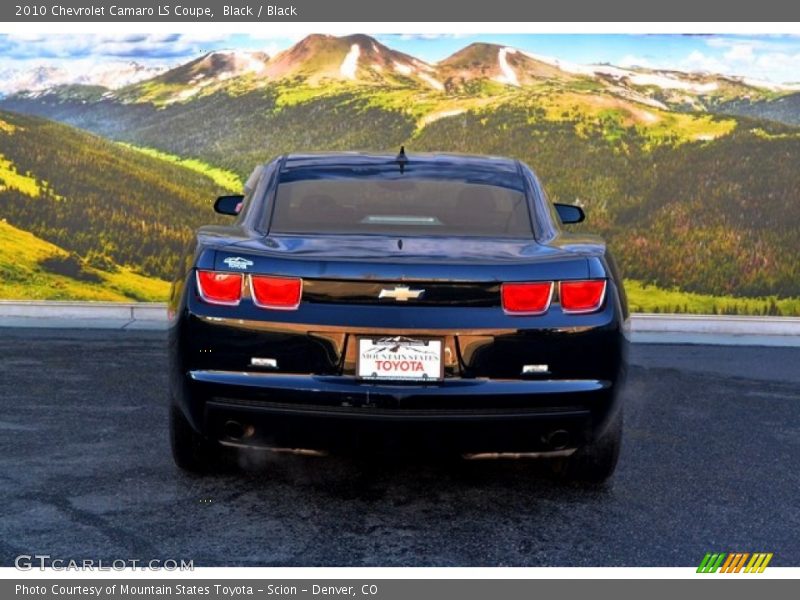 Black / Black 2010 Chevrolet Camaro LS Coupe