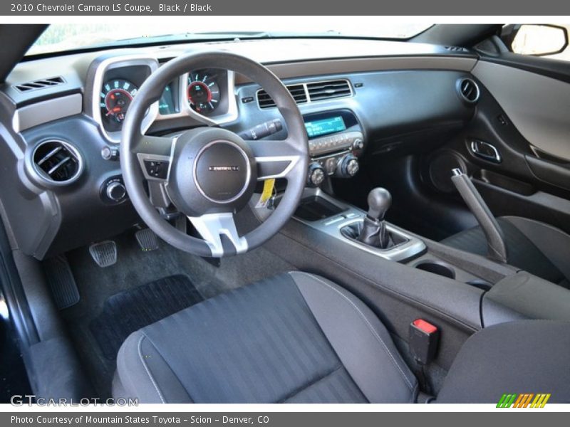 Black / Black 2010 Chevrolet Camaro LS Coupe