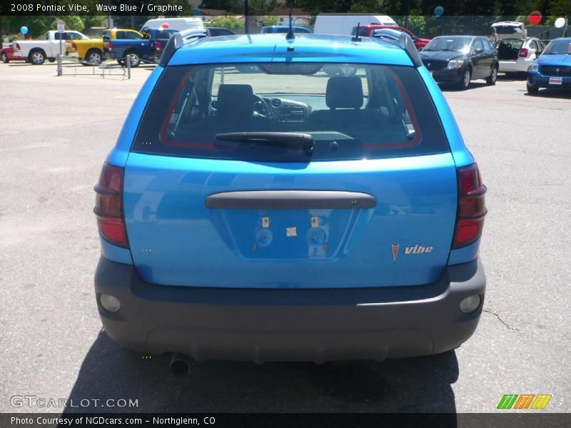 Wave Blue / Graphite 2008 Pontiac Vibe