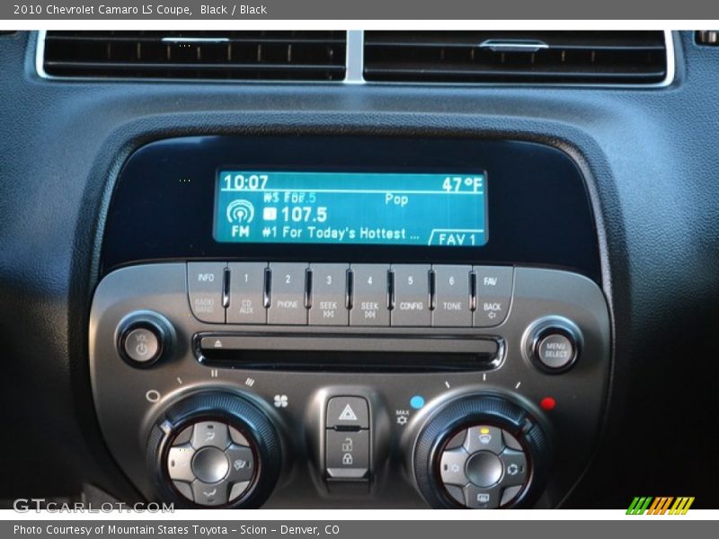 Black / Black 2010 Chevrolet Camaro LS Coupe