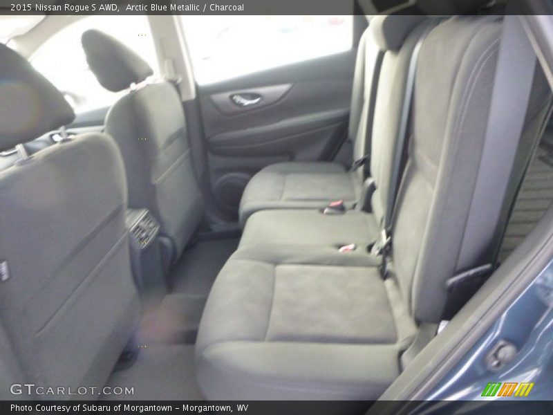 Arctic Blue Metallic / Charcoal 2015 Nissan Rogue S AWD