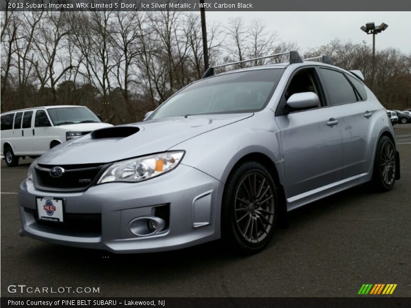 Ice Silver Metallic / WRX Carbon Black 2013 Subaru Impreza WRX Limited 5 Door