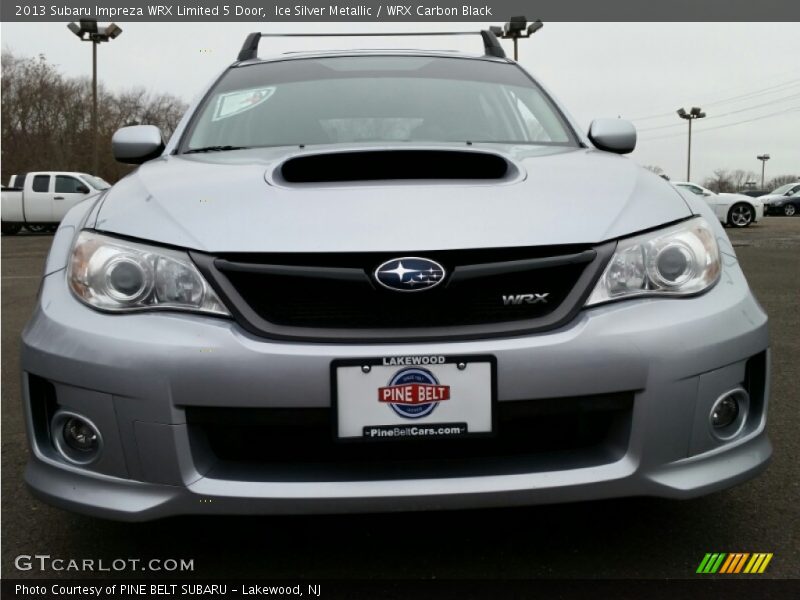 Ice Silver Metallic / WRX Carbon Black 2013 Subaru Impreza WRX Limited 5 Door
