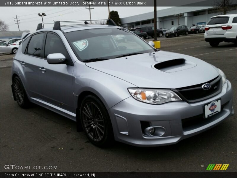 Ice Silver Metallic / WRX Carbon Black 2013 Subaru Impreza WRX Limited 5 Door