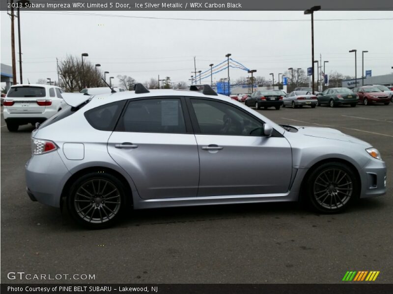 Ice Silver Metallic / WRX Carbon Black 2013 Subaru Impreza WRX Limited 5 Door