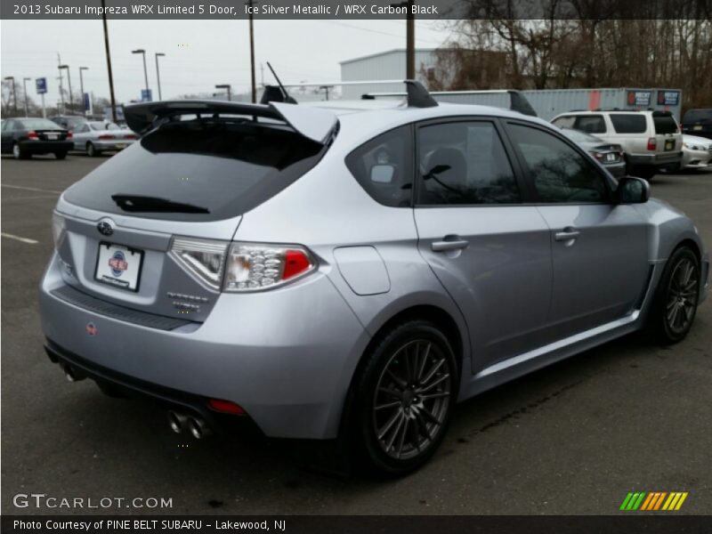 Ice Silver Metallic / WRX Carbon Black 2013 Subaru Impreza WRX Limited 5 Door