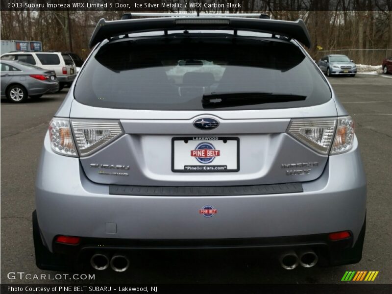 Ice Silver Metallic / WRX Carbon Black 2013 Subaru Impreza WRX Limited 5 Door