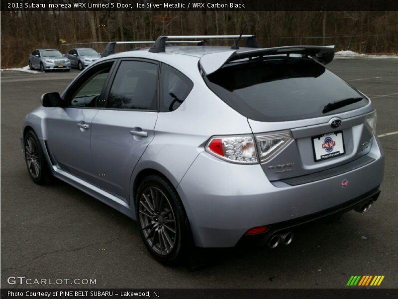 Ice Silver Metallic / WRX Carbon Black 2013 Subaru Impreza WRX Limited 5 Door