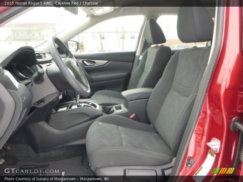 Front Seat of 2015 Rogue S AWD