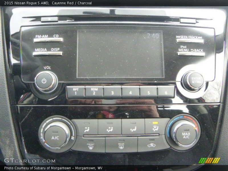 Cayenne Red / Charcoal 2015 Nissan Rogue S AWD
