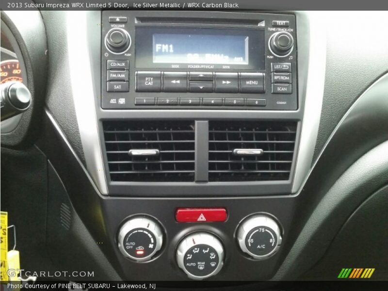 Ice Silver Metallic / WRX Carbon Black 2013 Subaru Impreza WRX Limited 5 Door