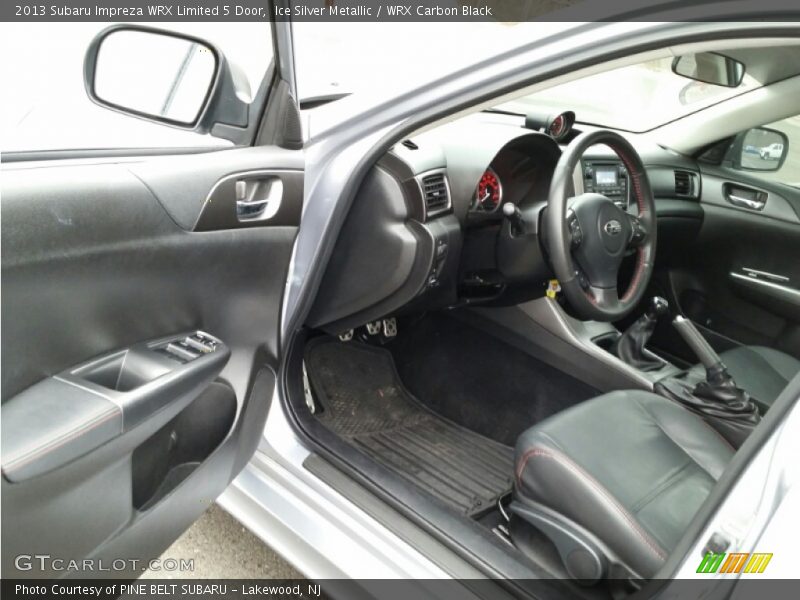 Ice Silver Metallic / WRX Carbon Black 2013 Subaru Impreza WRX Limited 5 Door