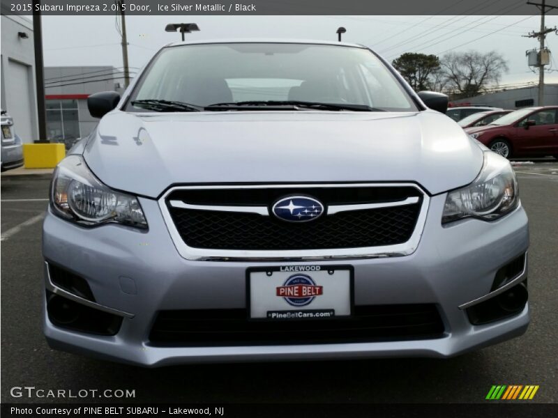 Ice Silver Metallic / Black 2015 Subaru Impreza 2.0i 5 Door