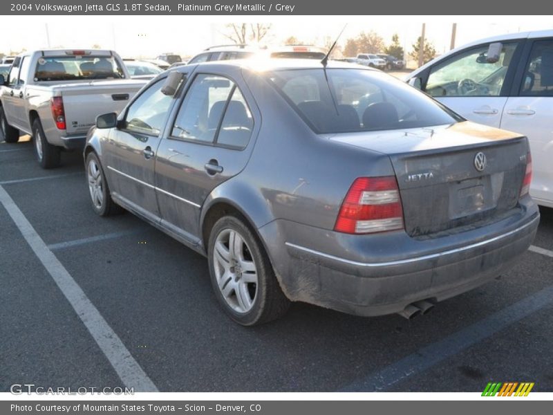 Platinum Grey Metallic / Grey 2004 Volkswagen Jetta GLS 1.8T Sedan