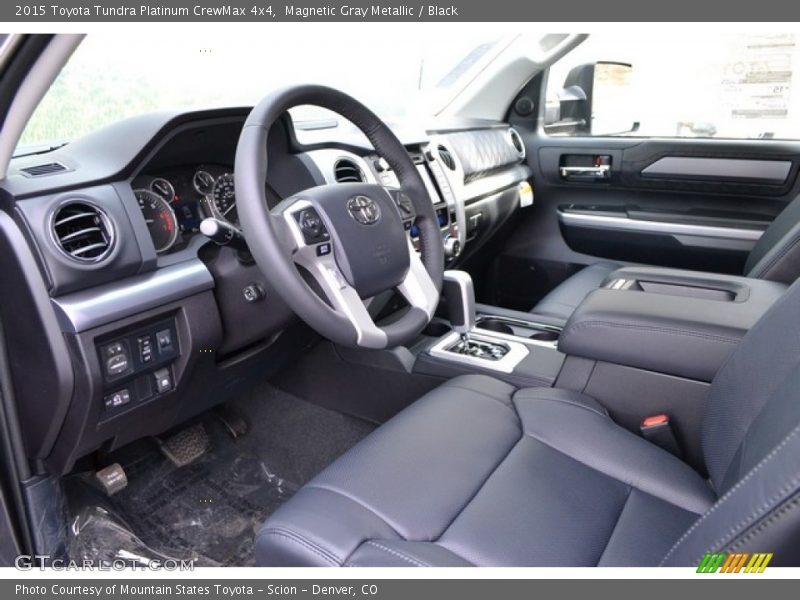 Magnetic Gray Metallic / Black 2015 Toyota Tundra Platinum CrewMax 4x4