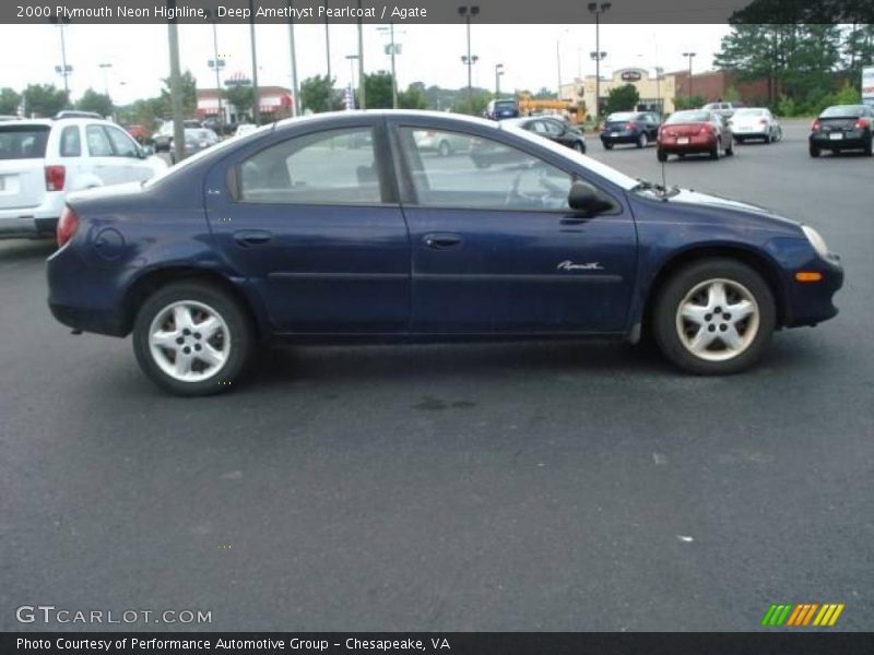 Deep Amethyst Pearlcoat / Agate 2000 Plymouth Neon Highline