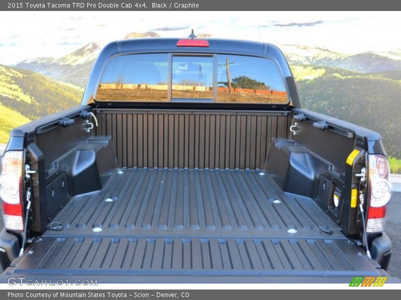 Black / Graphite 2015 Toyota Tacoma TRD Pro Double Cab 4x4