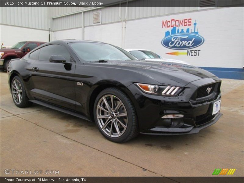 Black / Ebony 2015 Ford Mustang GT Premium Coupe