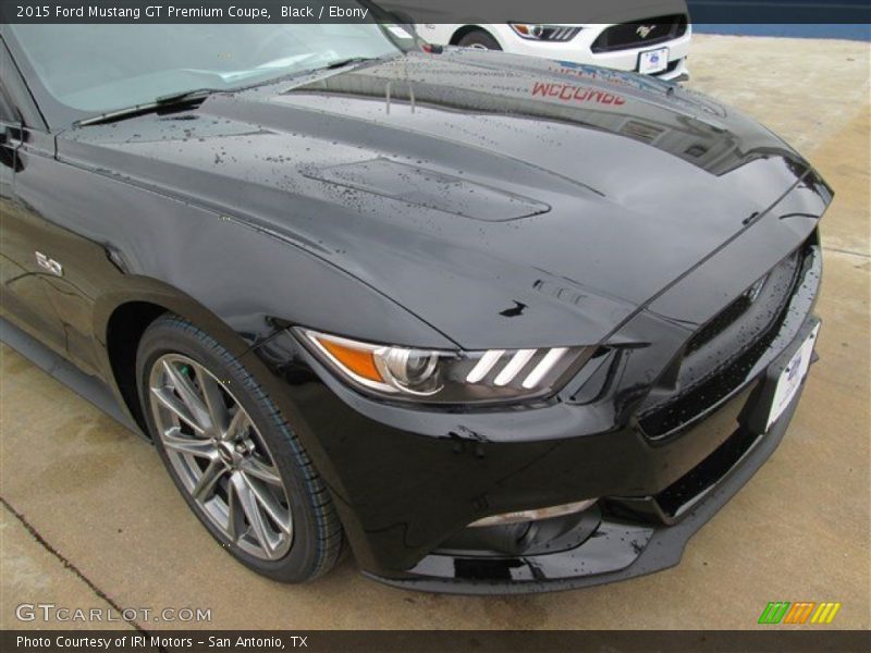 Black / Ebony 2015 Ford Mustang GT Premium Coupe