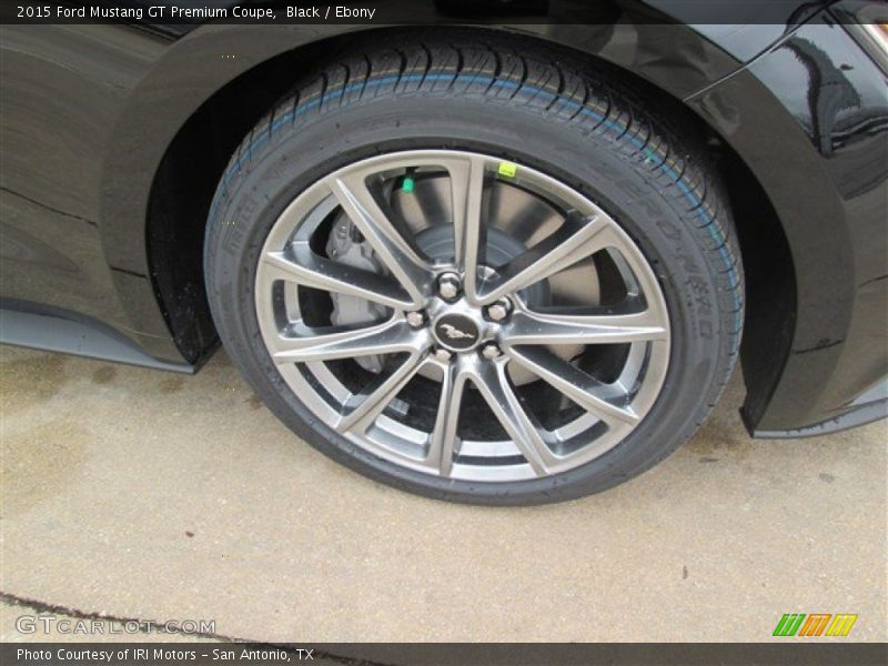 Black / Ebony 2015 Ford Mustang GT Premium Coupe