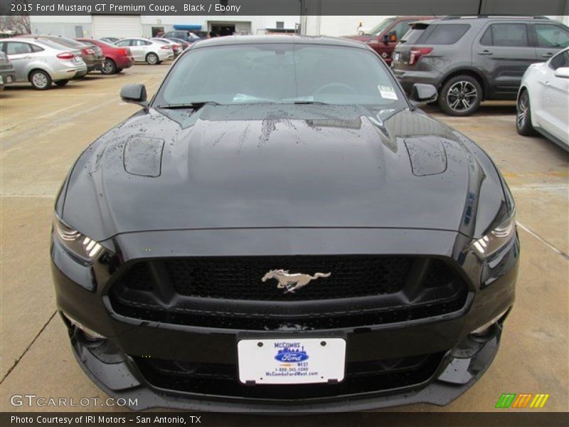 Black / Ebony 2015 Ford Mustang GT Premium Coupe