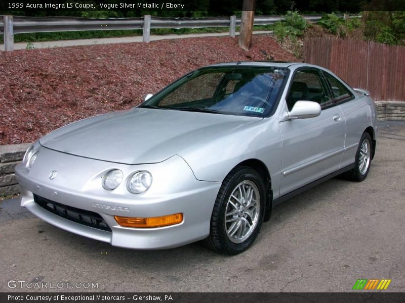 Vogue Silver Metallic / Ebony 1999 Acura Integra LS Coupe