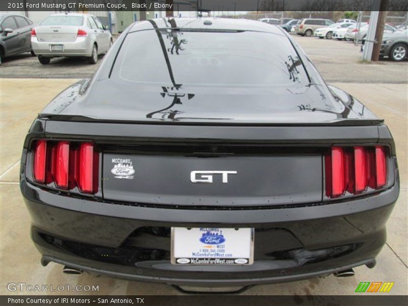 Black / Ebony 2015 Ford Mustang GT Premium Coupe
