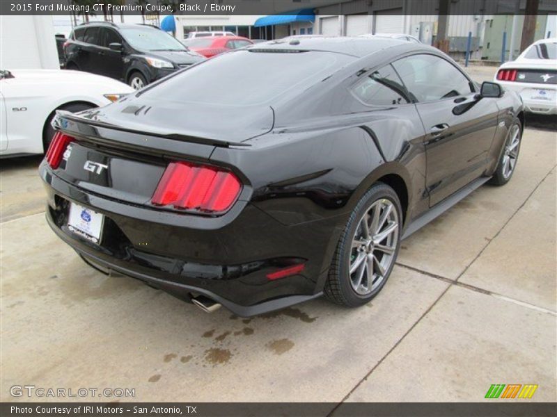 Black / Ebony 2015 Ford Mustang GT Premium Coupe