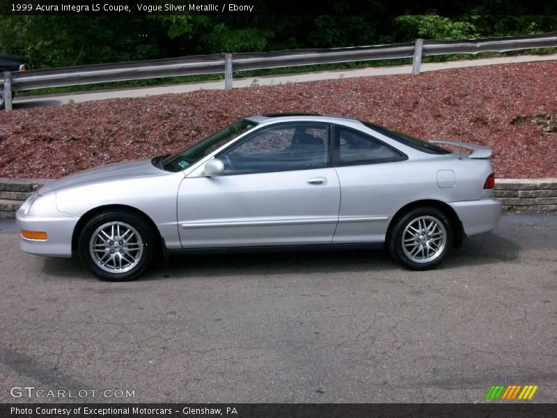 Vogue Silver Metallic / Ebony 1999 Acura Integra LS Coupe