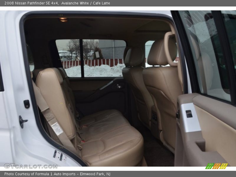 Avalanche White / Cafe Latte 2008 Nissan Pathfinder SE 4x4