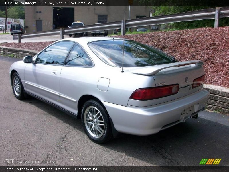 Vogue Silver Metallic / Ebony 1999 Acura Integra LS Coupe