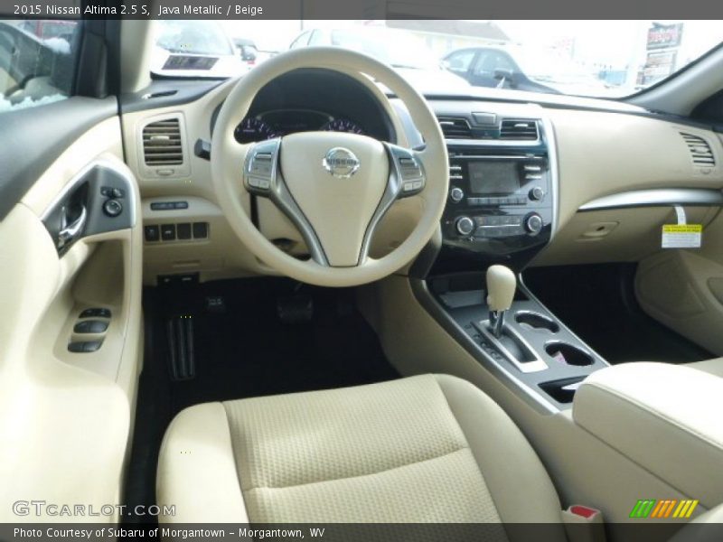 Java Metallic / Beige 2015 Nissan Altima 2.5 S
