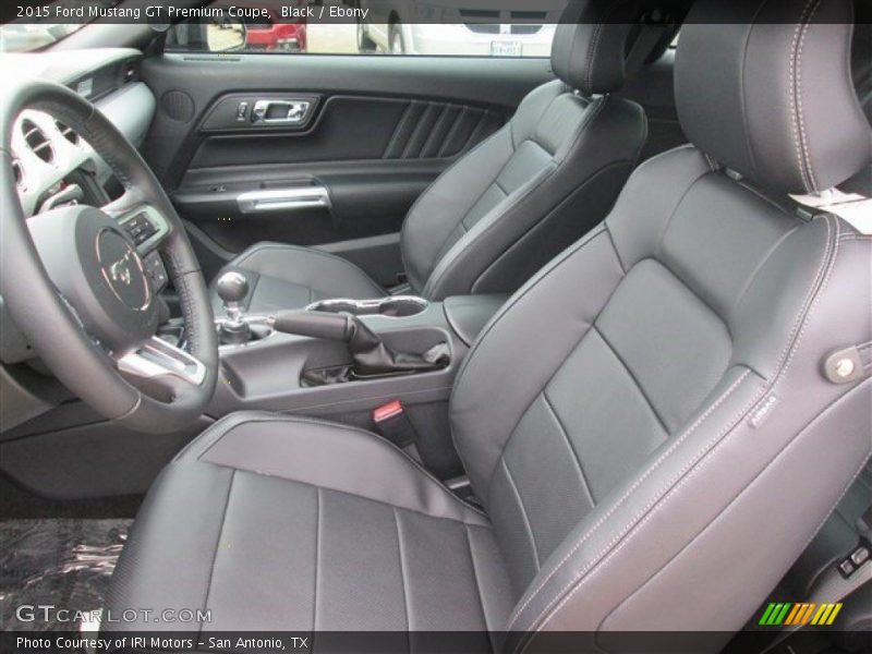 Black / Ebony 2015 Ford Mustang GT Premium Coupe