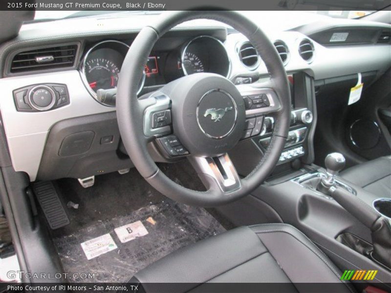 Black / Ebony 2015 Ford Mustang GT Premium Coupe