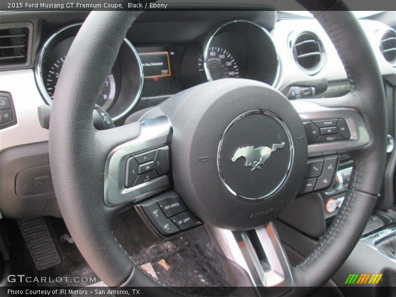 Black / Ebony 2015 Ford Mustang GT Premium Coupe
