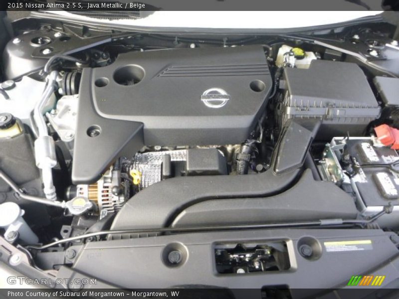 Java Metallic / Beige 2015 Nissan Altima 2.5 S